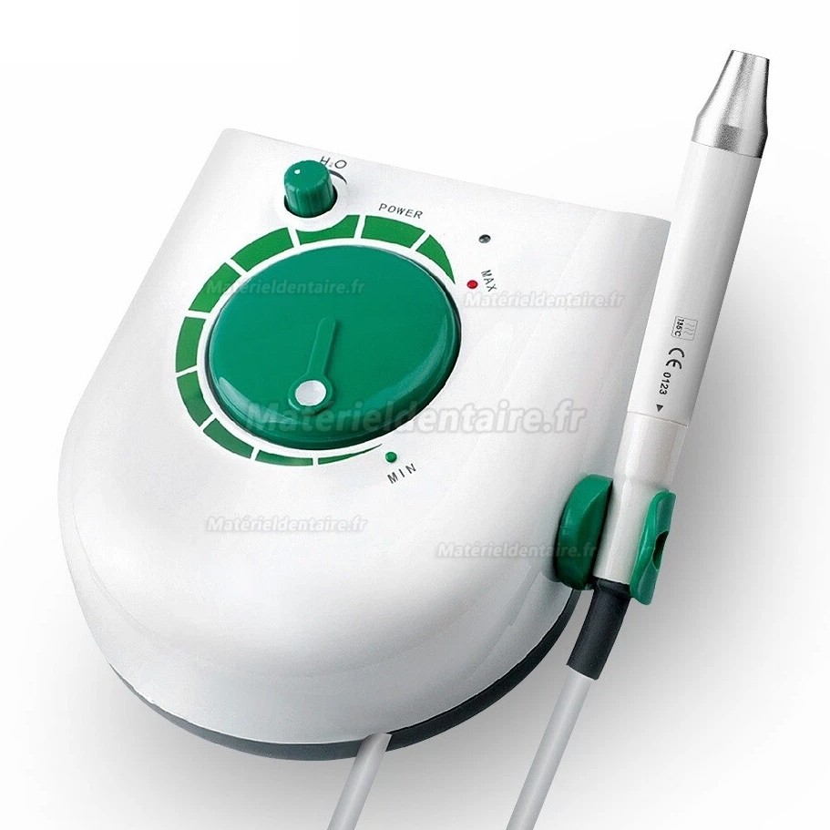 Vrn K08AL D&eacute;tartreur dentaire ultrasonique avec pi&egrave;ce &agrave; main d&eacute;tachable &agrave; LED et embouts G1, G2, G4 et P1